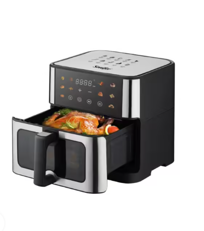 Sonifer Air Fryer 10L, 1800W, Digital Black/Silver SF-1042
