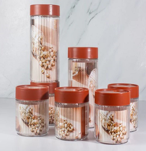 BOLIDOMI Glass Spice Set W-SK-L7
