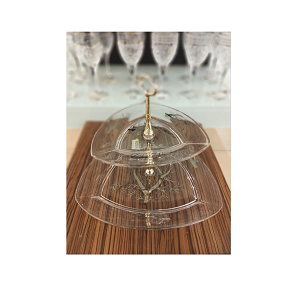 2M  triangle tree filling 2 tier carrier with stand

