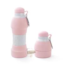 Silicon water bottle of 550 mm