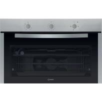 INDESIT Oven, Built-in Gas 106 Liters, 90 cm, Stainless Inox - IGESM 53 G3
