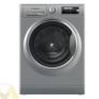 ARISTON FRONT LOAD WASHING MACHINE INVERTER 9KG GREY  WFST9GWHR