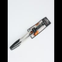  food tongs Durable stainless steel  with a comfortable heat-resistant handle B7837