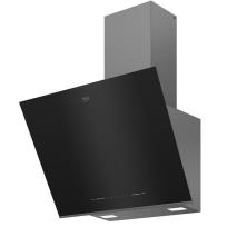 Beko 60cm Kitchen Hood with Touch Screen, Black Glass BHCA66641BFBHSE
