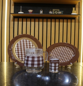 Arcopirex 52 pcs Torchon Bistro Brown


