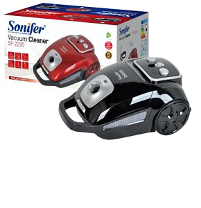 SONIFER VACCUM CLEANER 3L 2600WATT BLACK SF-2220-BK