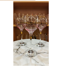 2M boom gold laser 6 pieces laser engraving cups set
