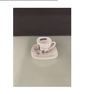 Arcopal coffee cup with saucer
