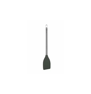 Silicone Spatula with Stainless Steel Handle - Spanish Brand: Ideal for non-stick cookware, heat resistant, and non-scratching.

