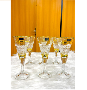 6534 طقم كاس تو ام 6 قطع ايسلاند شريط