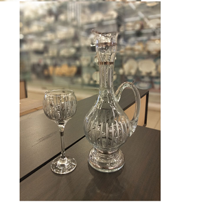 2M boom italiano 6 cups + bottle sherbet set

