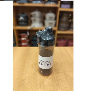 550ml transparent bottle.