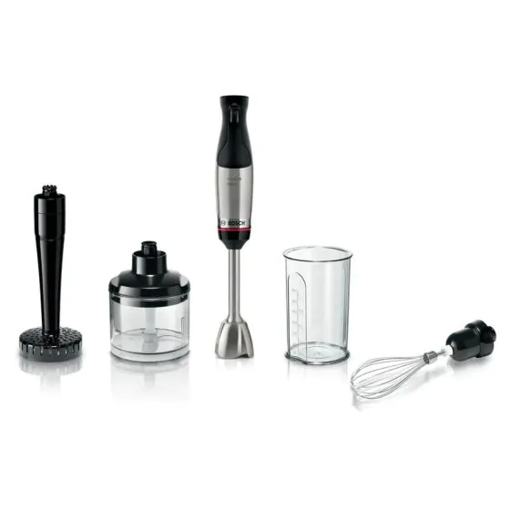 BOSCH Hand blender Series 6 ErgoMaster 1000 Watt Stainless steel/Black - MSM6M623