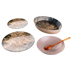 Dinner Set 6038 19 pcs Cup / #10
