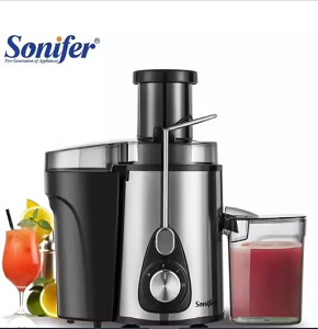 SONIFER Juice Extractor 400W, Stainless*Black SF-5522