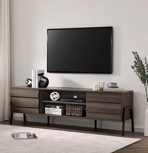 TV unit 160 cm in A shape - Width: 160 cm, Depth: 30 cm, Height: 53 cm