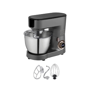 TESLA Stand Mixer 6.5L, 1000W, 5 Speeds Black/Stainless TSL-SM500