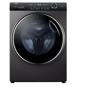 HAIER WASHING MACHINE 10.5KG 1400 RPM GRAY - HW100-B14979S8