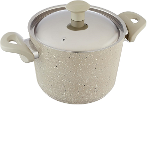 Top Chef round granite pot size 22 beige
