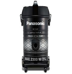 Panasonic  Pail Can vacuum cleaner, 21L, 2300W, black, international warranty MC-YL637-IG