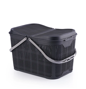 Max Plast Picnic Basket with Jute Cover
