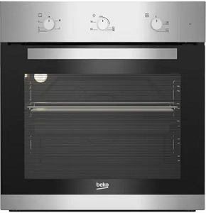 BEKO Oven, Built-in Gas with 2 Fan 66 Liters 60 cm , Stainless Steel - BBIH12100XC