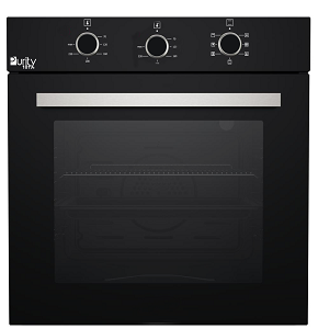 OPT602GG - Purity Built-in Oven 60 cm, 65 liters - Black