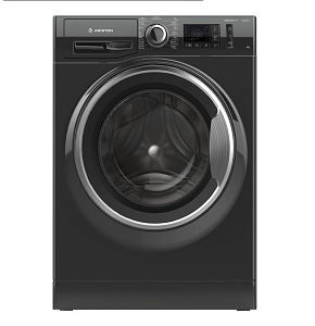 Ariston automatic Washing Machine  8 kg Black NM11823BSEG