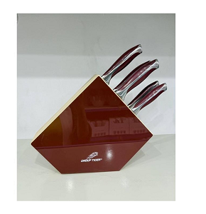 Oxford knife set 6 pcs with stand
