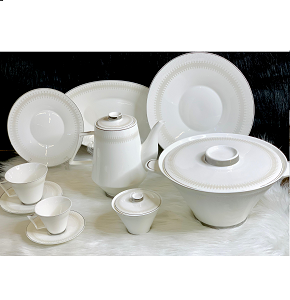 Dinner set 60 Q Dorobina WDJ24-0806P GG Bone Pearl Mix and Match

