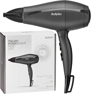 BABYLISS HAIR DRYER 2000 WATT black5910E
