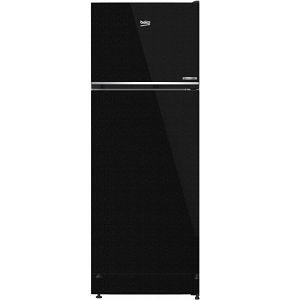 Beko Refrigerator, No-Frost, 367 Liters, Inverter, Black - RDNE420K02DXIPEGB