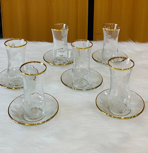 2M Teacup Set 7 pcs - 3D Plate
