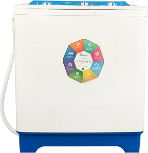 SILTAL Half‑Automatic Washing Machine 10 kg white Pompeii SWT-10000
