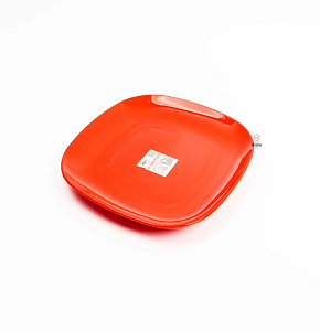 M-Design Flat Plate 26 cm – Red (BPA Free – Microwave Safe)6224007306079

