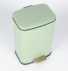 Trash Can 13 Liter Green Stainless Steel A05-F18-13L-EG