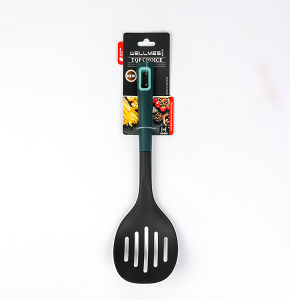 Wellmes Slotted Flat Spatula – For Flipping and Stirring Food
