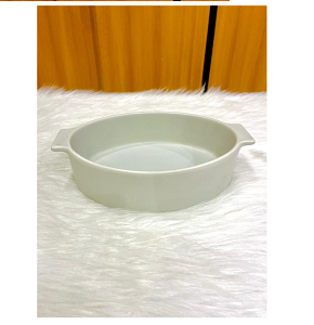 Deep Porcelain Plate Danny Home 10 inch 24×16×5.8 cm

