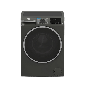 Beko Front Load Washing Machine , 8 Kg with 5 Kg Dryer , 1400 RPM , Inverter , Digital Screen , Grey - BWD08520MCI