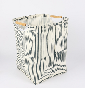 Foldable Fabric Laundry Basket Practical Lightweight and Space-Saving for Clothes Organization Dimensions 40×30×31 cm D4116