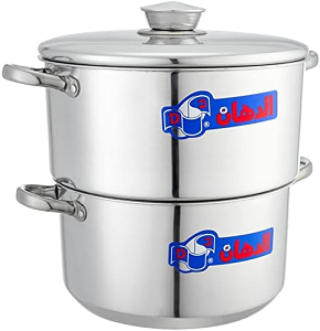 Al-Dahan Steamer Pot with Steel Handle Size 30
