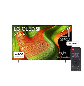 LG TV Screen 55 Inch, Smart With Built-In Receiver OLED55B56LA.AFU
