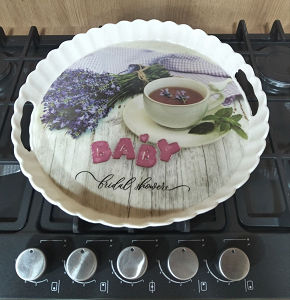 Melamine Tray Scalloped No. 5
