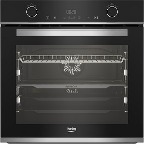 BEKO Oven, Built-in Electric 72 Liters 60 cm Digital, Black - BBVM13400XDS