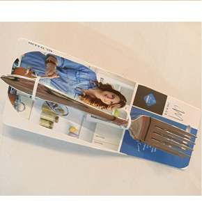 Image 3 Pieces Eating Fork Set F40
