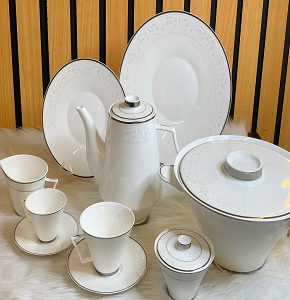 Dinner set 60 Q Dorobina WDY2 41105P GG Bone Pearl Mix and Match
