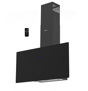 PURITY Hood Built-in 90 cm 5 Speeds with Chimney, Black - GL PRO PLUS 90
