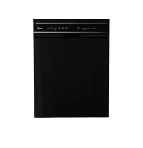 Midea DISHWASHER 15 Place Settings Inverter Anti-Bacteria Filter Black MDWEF1533GUR(BS)-WU-EG