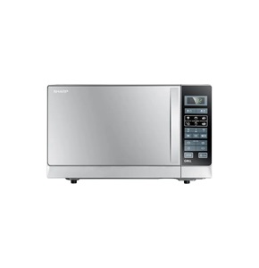 SHARP Microwave Grill 25 Liter 900 Watt 6 Menus Silver R-750MR(S)
