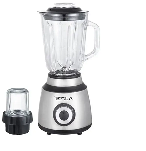 TESLA Blender 600W, 4 Blades+Grinder, Stainless TSL-Bl200